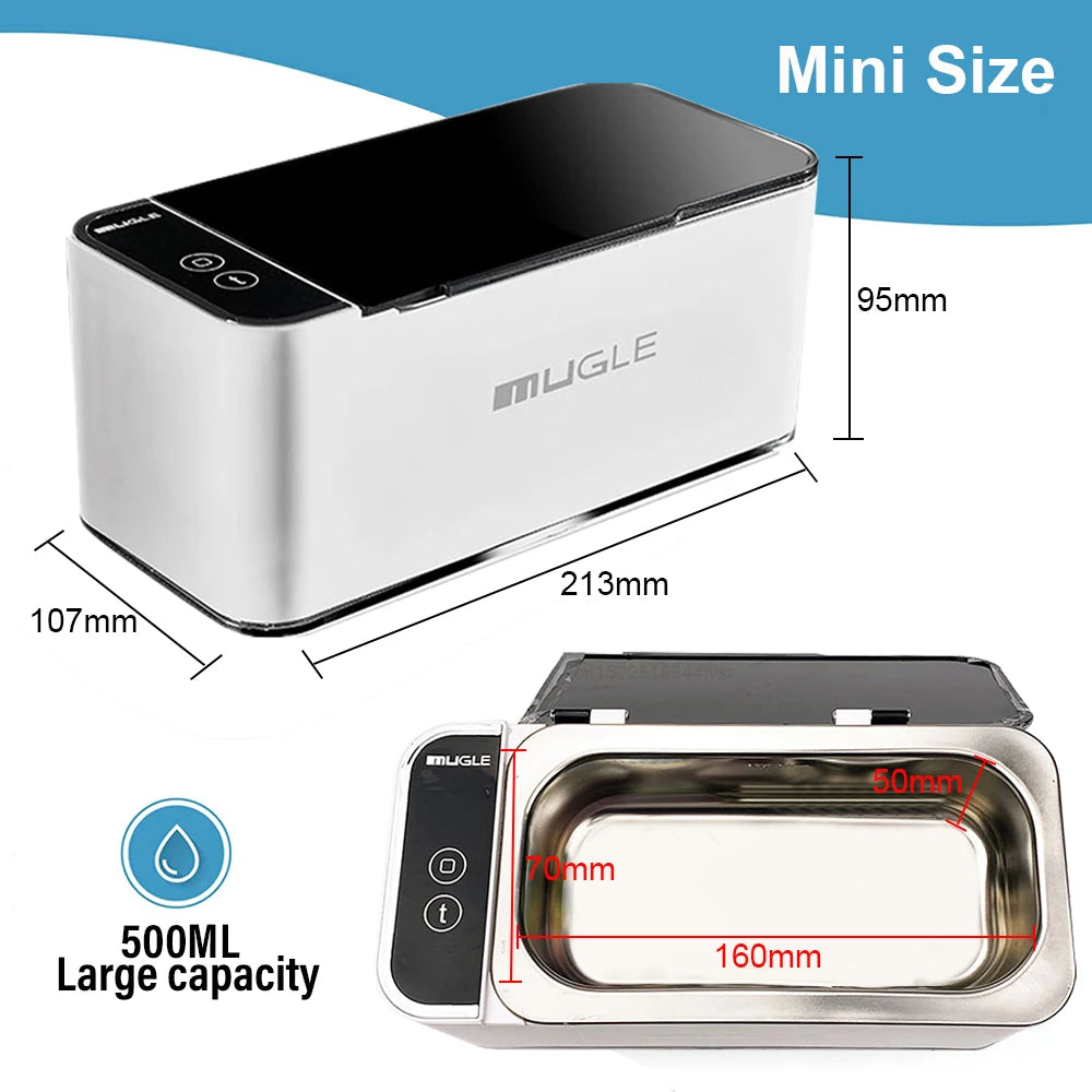 TeooSonic™ - Portable Ultrasonic Jewelry & Glasses Cleaner