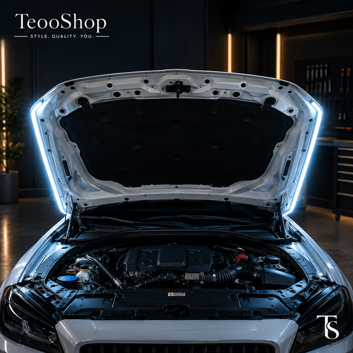 TeooBeam™ - Dynamic Scanning Hood LED Light Strip