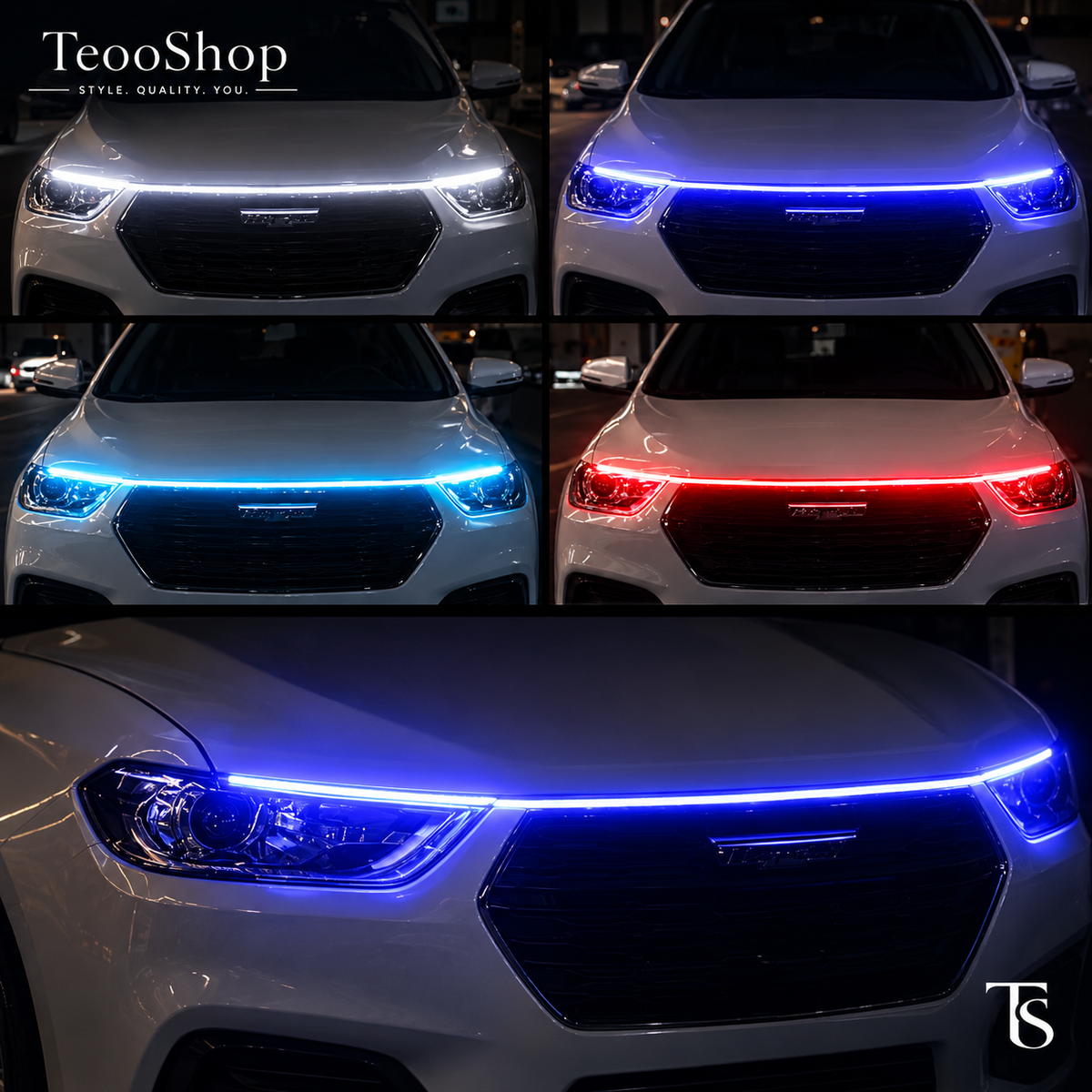 TeooBeam™ - Dynamic Scanning Hood LED Light Strip
