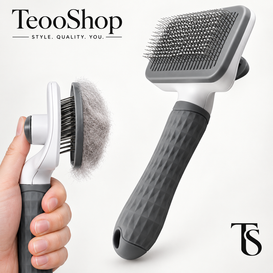 TeooGroom™ - One-Click Self-Cleaning Pet Grooming Brush