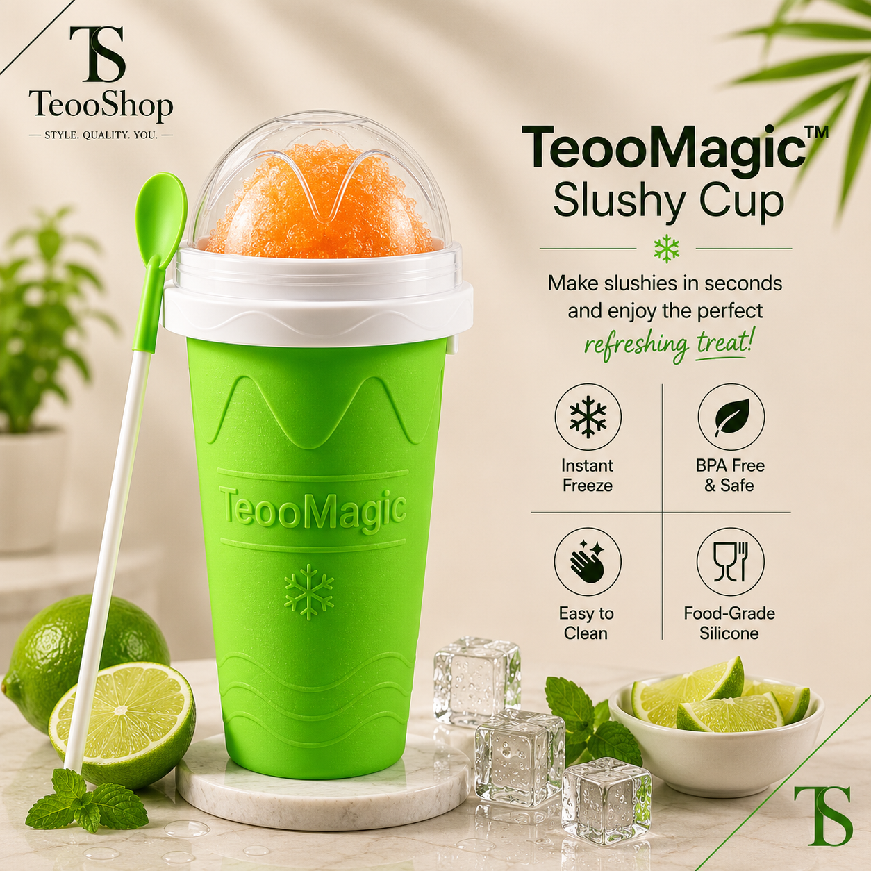 TeooMagic™ - Instant Slushy Maker Cup
