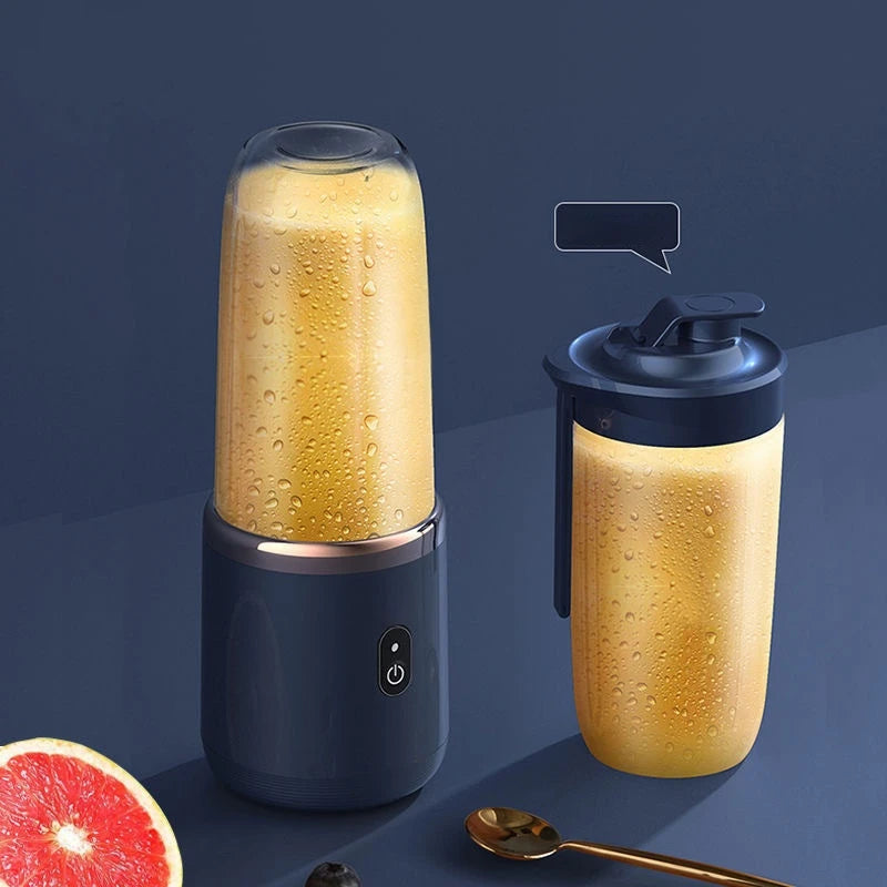 TeooBlend™ — 6-Blade Portable USB Rechargeable Smoothie & Juice Blender Bottle