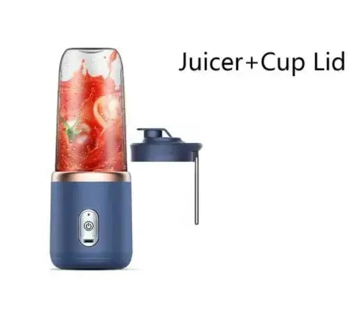 TeooBlend™ — 6-Blade Portable USB Rechargeable Smoothie & Juice Blender Bottle