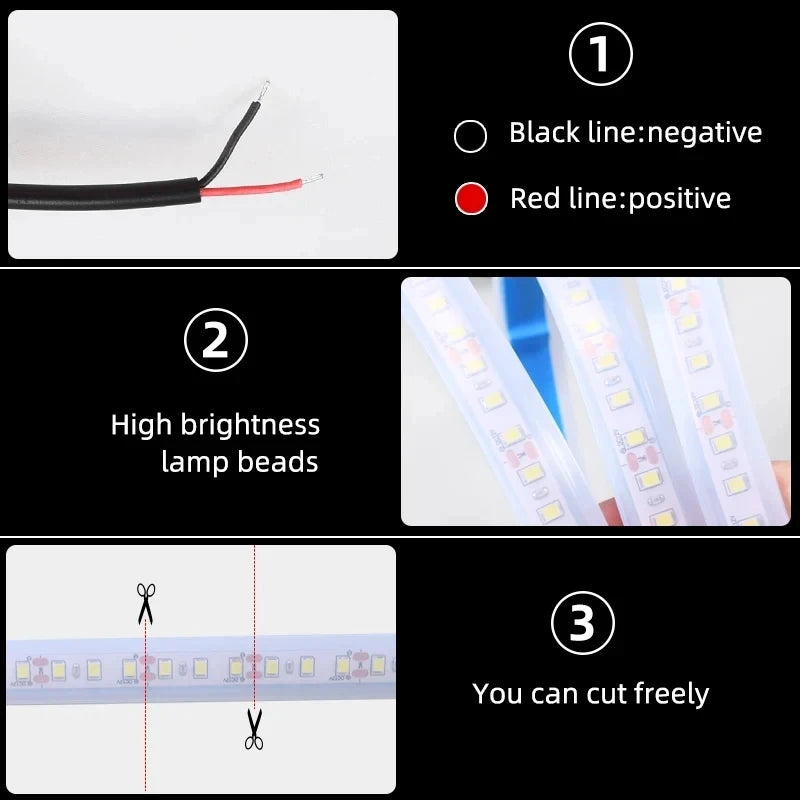 TeooBeam™ - Dynamic Scanning Hood LED Light Strip