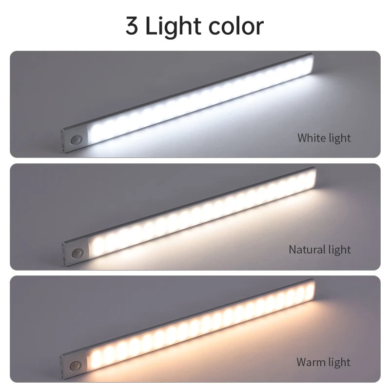 TeooGlow Bar™ — Ultra-Thin Magnetic Motion Sensor LED Light