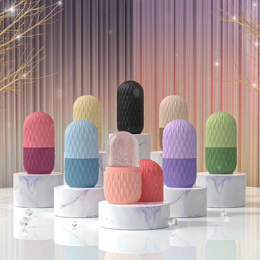 TeooGlow™ - Reusable Silicone Facial Ice Roller