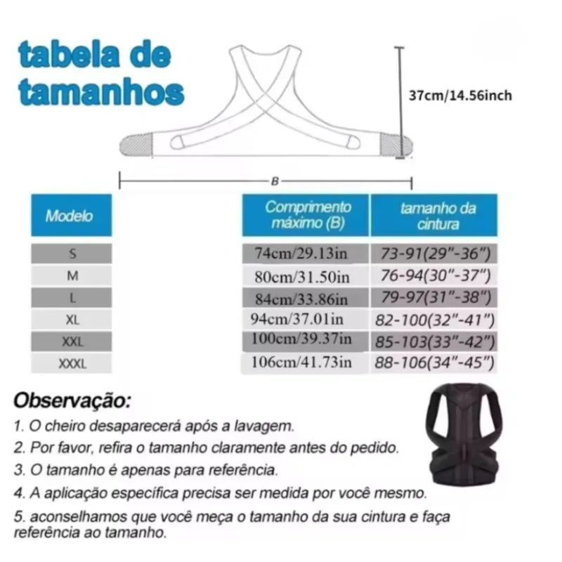 TeooSpine™ — Adjustable Dual-Plate Back Support & Posture Corrector Vest