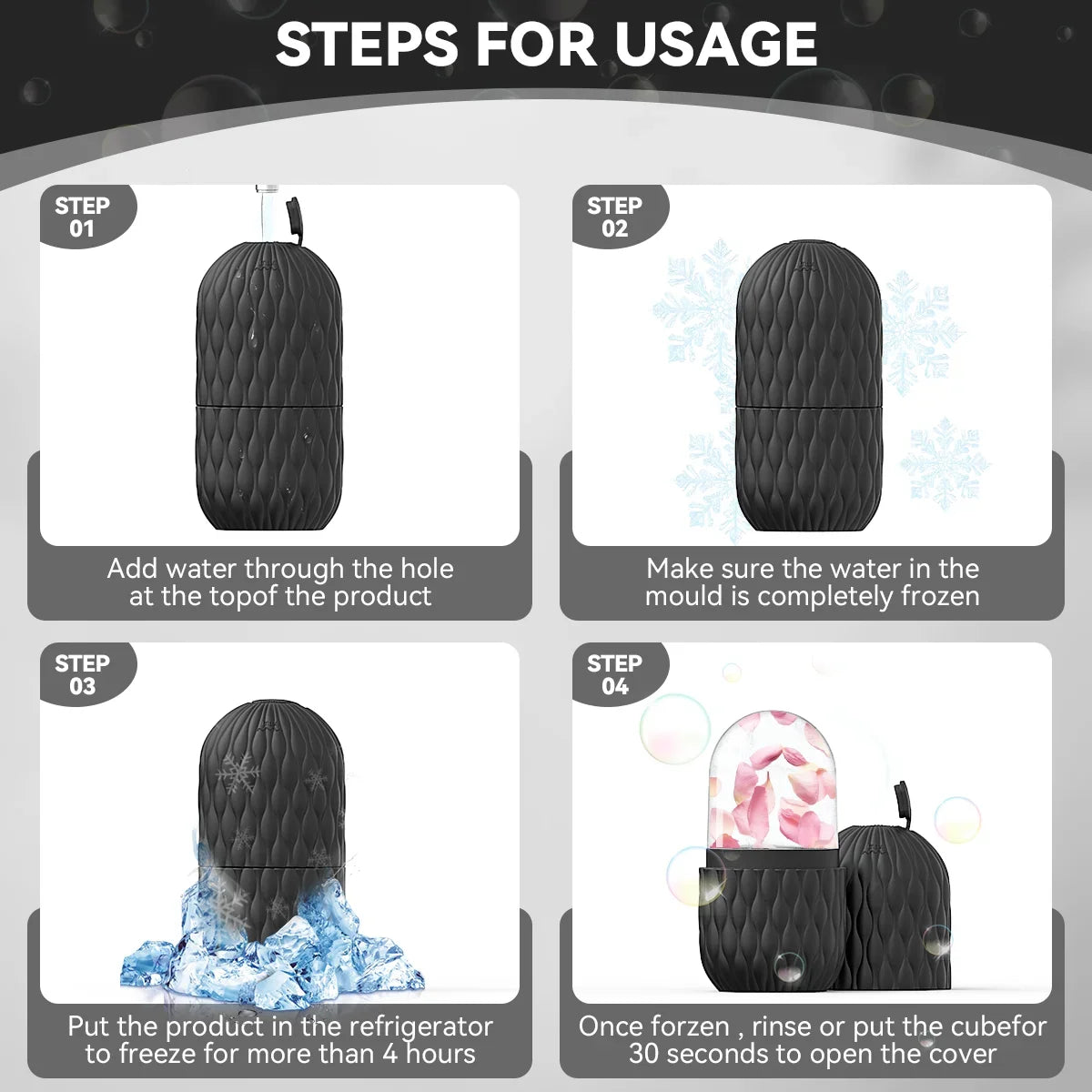TeooGlow™ - Reusable Silicone Facial Ice Roller
