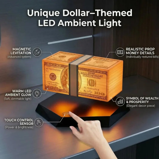 TeooLight™ - GTA Magnetic Floating Money Stack Lamp