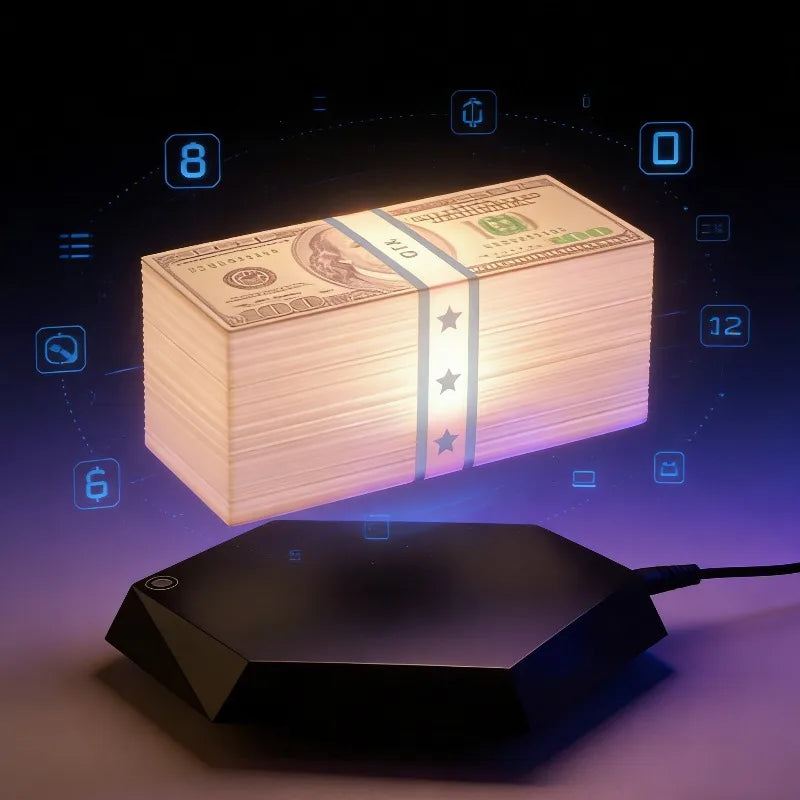 TeooLight™ - GTA Magnetic Floating Money Stack Lamp