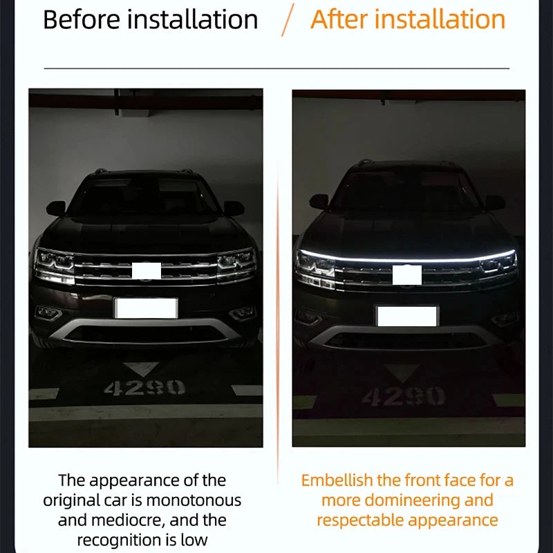 TeooBeam™ - Dynamic Scanning Hood LED Light Strip