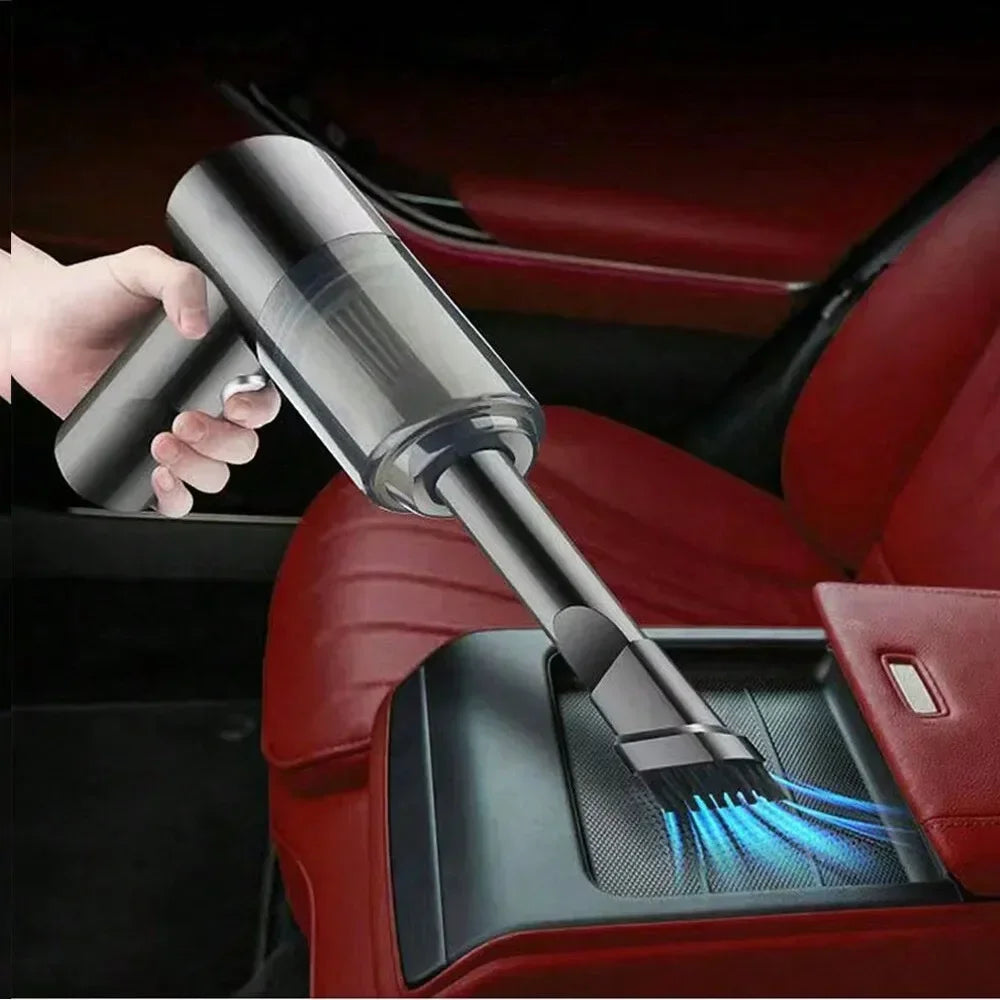 TeooVac™ — 120W High-Power Cordless Handheld Car & Home Vacuum