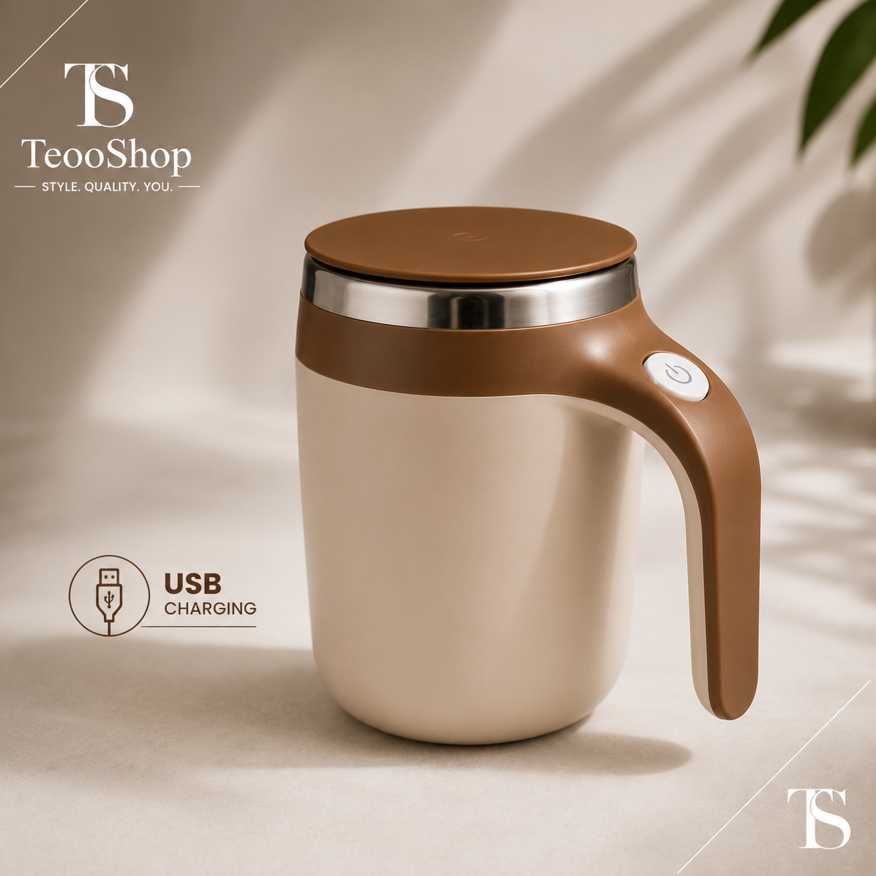 TeooMug™ - Automatic Self-Stirring Magnetic Mug