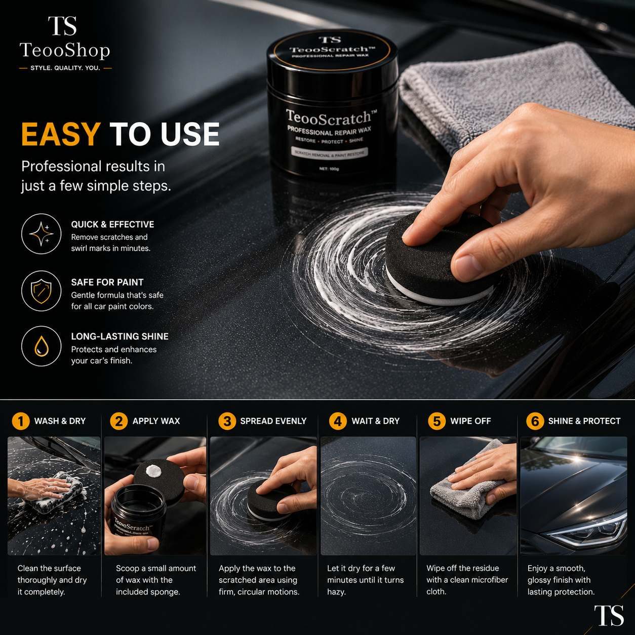 TeooScratch™ Professional Repair Wax