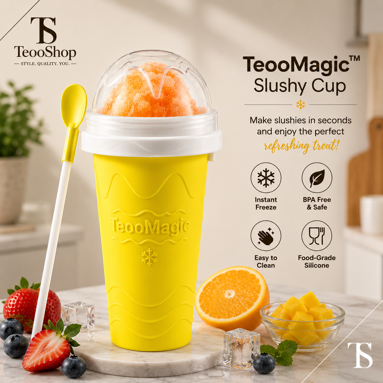 TeooMagic™ - Instant Slushy Maker Cup