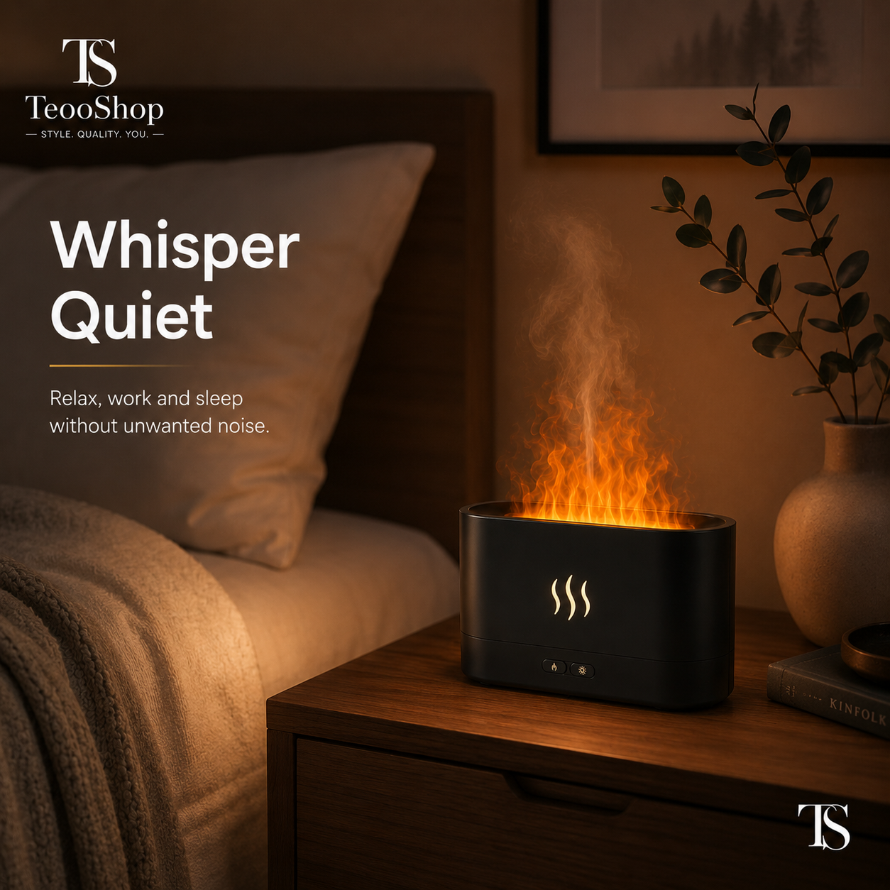 TeooFlame™ - Simulation Colorful Flame Diffuser