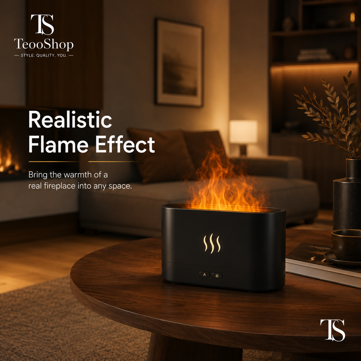 TeooFlame™ - Simulation Colorful Flame Diffuser