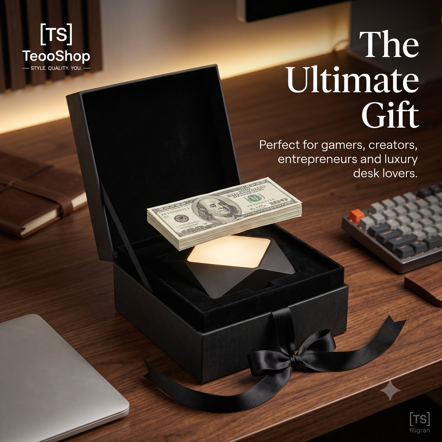 TeooLight™ - GTA Magnetic Floating Money Stack Lamp