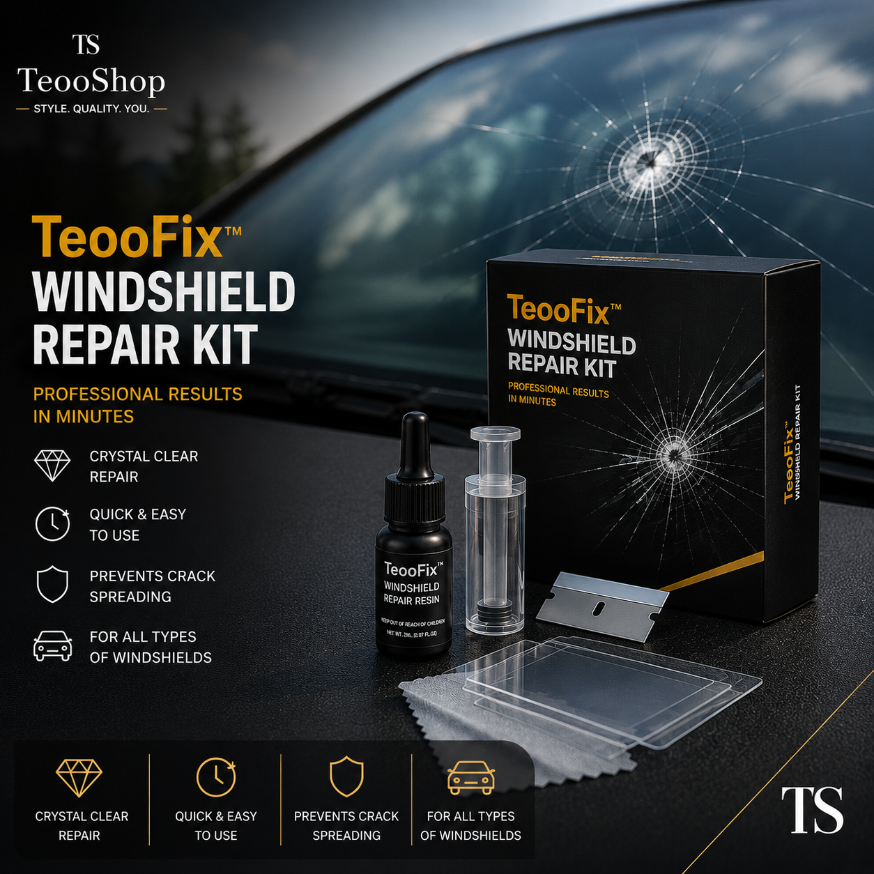 TeooFix™ Windshield Repair Kit