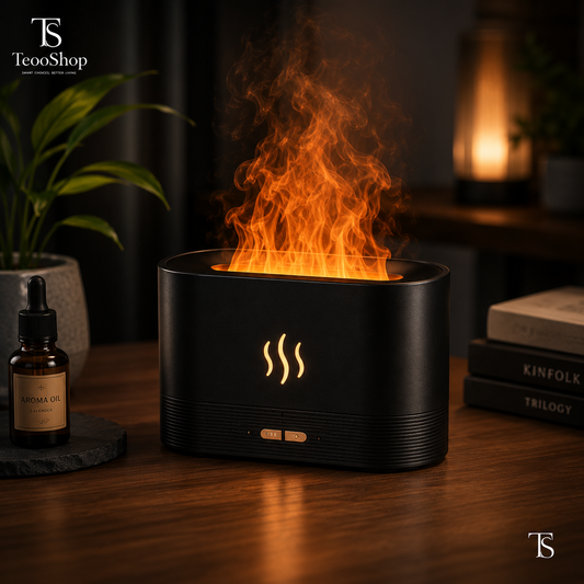 TeooFlame™ Simulation Colorful Flame Diffuser - TeooShop (Teo Shop / Teoshop / Flame Diffuser)