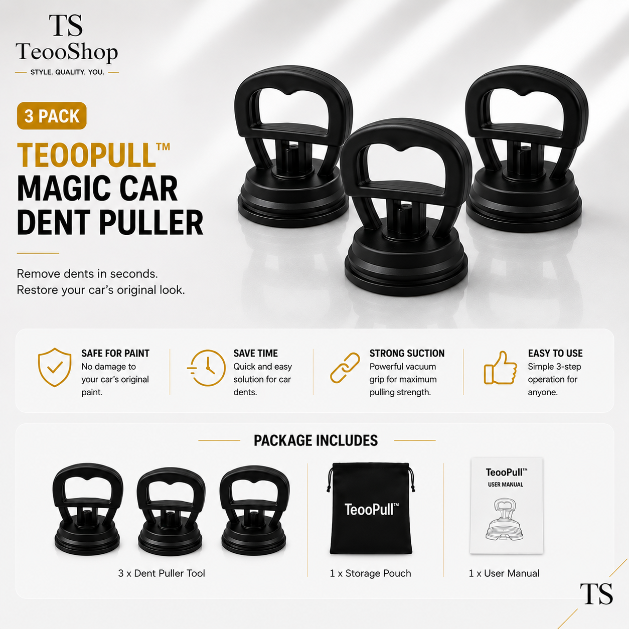 TeooPull™ Magic Car Dent Puller