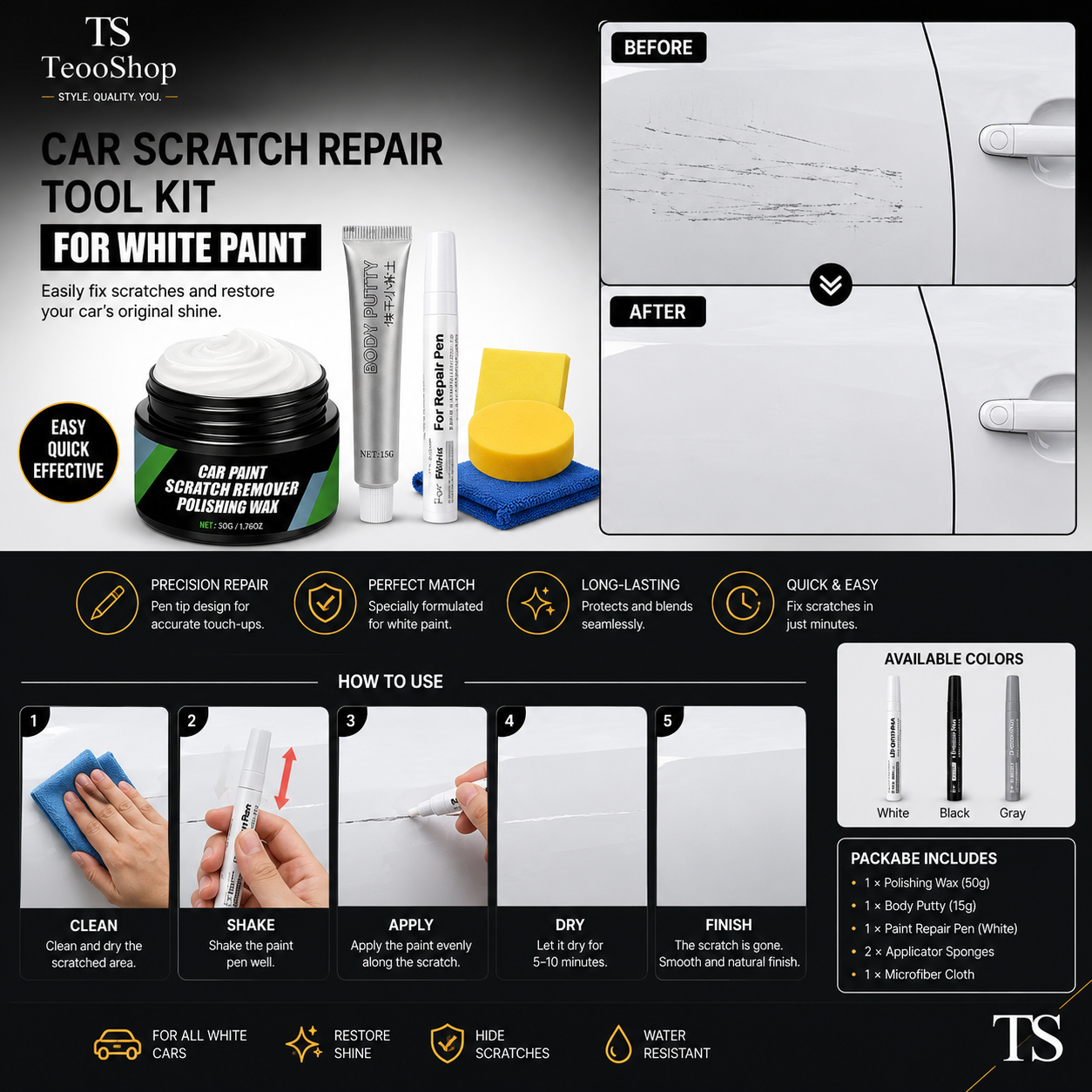 TeooScratch™ Professional Repair Wax